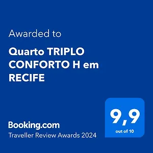 Quarto em Acomodações Particulares Quarto Triplo Conforto H Em